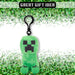 Minecraft Creeper Soft Toy Clip 13cm x 11.7cm Multicolour X 1