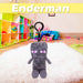 Minecraft Enderman Soft Toy Clip 13cm x 11.7cm Multicolour X 1