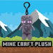 Minecraft Enderman Soft Toy Clip 13cm x 11.7cm Multicolour X 1