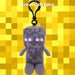 Minecraft Enderman Soft Toy Clip 13cm x 11.7cm Multicolour X 1