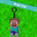 Minecraft Steve Soft Toy Clip 13cm x 11.7cm Multicolour X 1