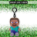 Minecraft Steve Soft Toy Clip 13cm x 11.7cm Multicolour X 1