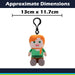 Minecraft Alex Soft Toy Clip 13cm x 11.7cm Multicolour X 1