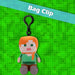 Minecraft Alex Soft Toy Clip 13cm x 11.7cm Multicolour X 1