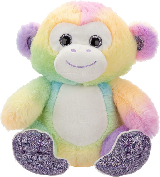 Luxury Rainbow Monkey Plush 25cm - Cuddle Crew