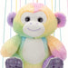 Luxury Rainbow Monkey Plush 25cm - Cuddle Crew