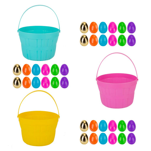 Easter Egg Hunt Set 10.5cm x 15cm Multicolour X 3