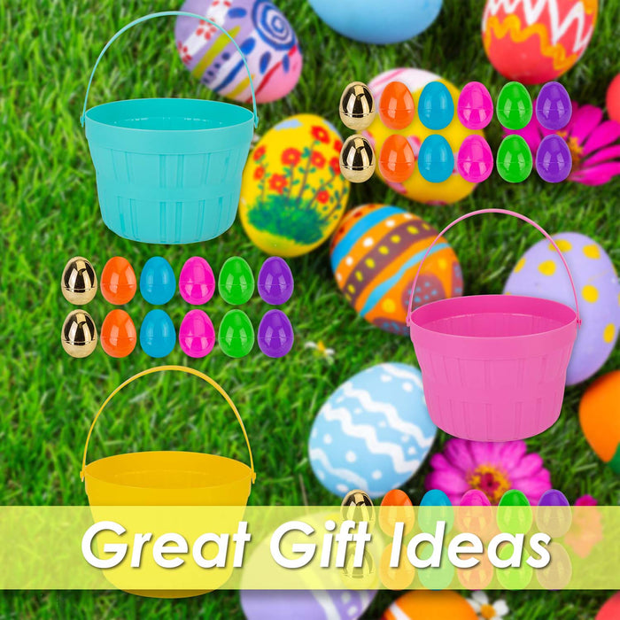 Easter Egg Hunt Set 10.5cm x 15cm Multicolour X 3