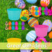 Easter Egg Hunt Set 10.5cm x 15cm Multicolour X 3