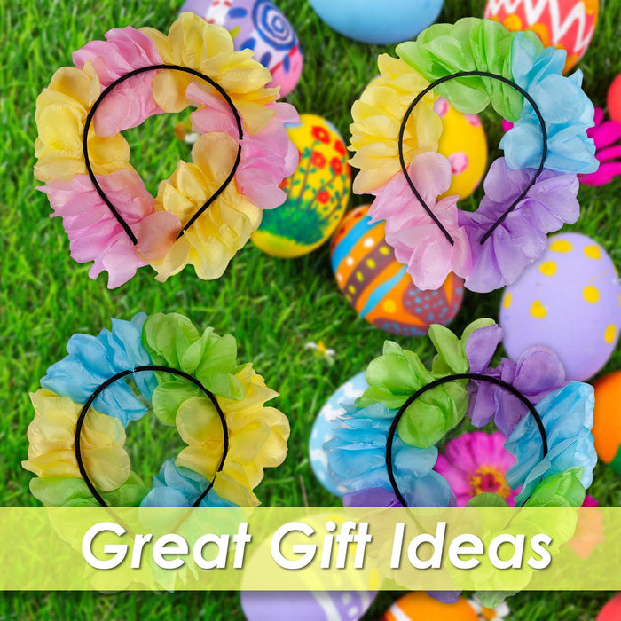 Easter Headbands Fancy Dress Accessory 15cm x 13cm Multicolour X 4