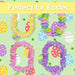 Easter Lei's Fancy Dress Accessory 53cm x 12cm Multicolour X 4