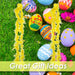 Easter Feather Boa Fancy Dress 150cm x 8cm Yellow X 2