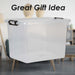Clear Storage Boxes 20L Capacity - Set Of 2 Clear - 39cm x 27.5cm