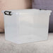 Clear Storage Boxes 20L Capacity - Set Of 2 Clear - 39cm x 27.5cm