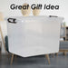 Clear Storage Boxes 20L Capacity - Set Of 4 Clear - 39cm x 27.5cm