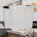 Clear Storage Boxes 15L Capacity - Set Of 4 Clear - 35.5cm x 27.5cm