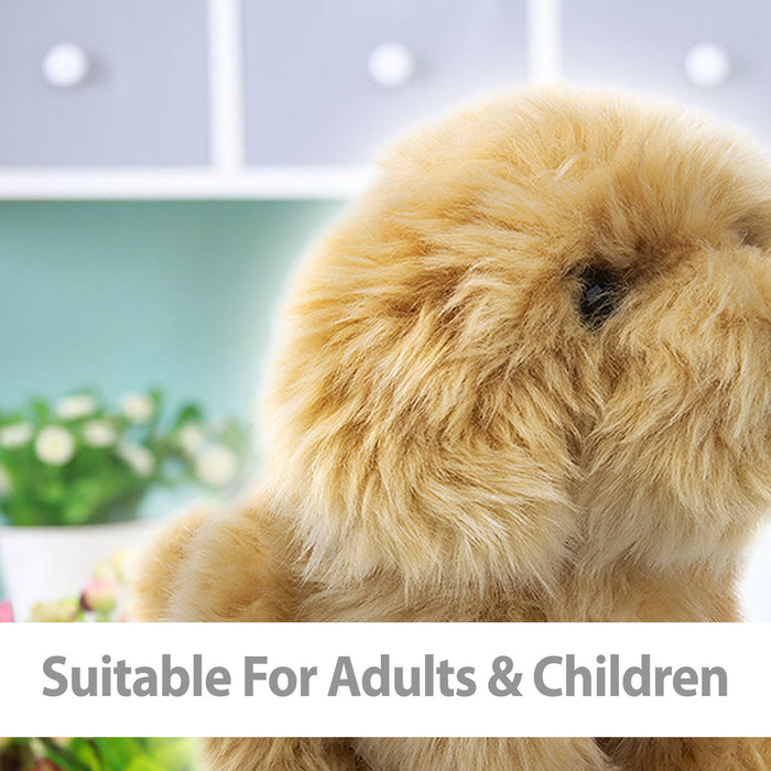 Labradoodle Dog Soft Toy Plush, Cavapoo, Cockapoo , Labradoodle, 18cm - Biscuit