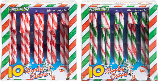 Christmas Candy Canes Colour Varies 10 Pack