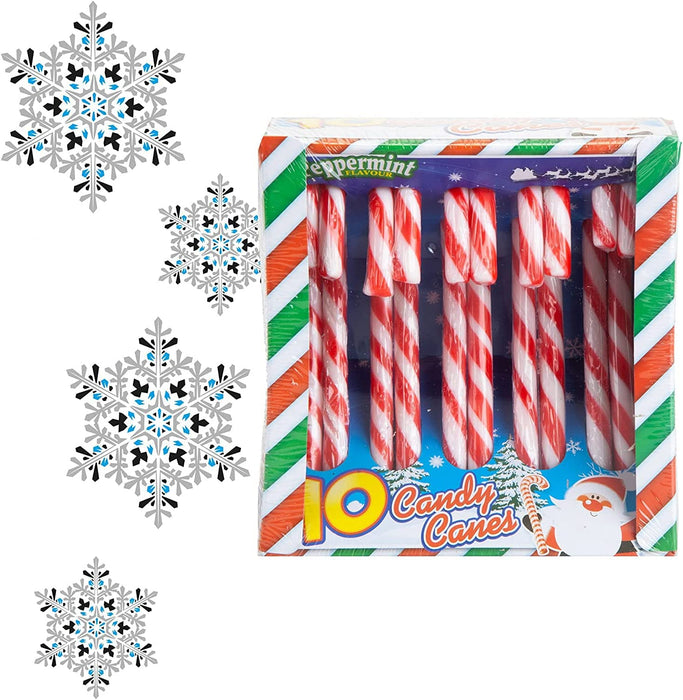 Christmas Candy Canes Colour Varies 10 Pack