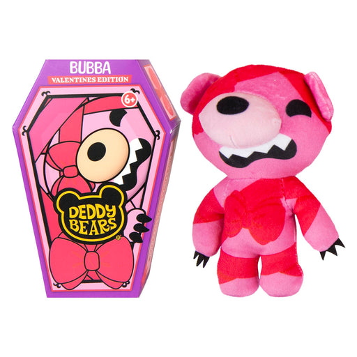 Deddy Bears - Valentines Bubba Soft Toy 15cm x 8cm Multicolour X 1