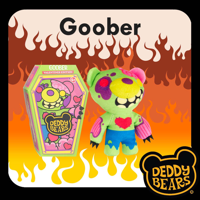 Deddy Bears - Valentines Goober Soft Toy 15cm x 8cm Multicolour X 1