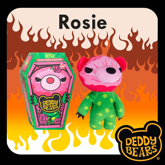 Deddy Bears - Valentines Rosie Soft Toy 15cm x 8cm Multicolour X 1