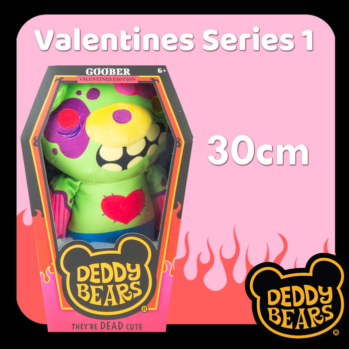 Deddy Bears - Valentines Goober Soft Toy 30cm x 12.8cm Multicolour X 1