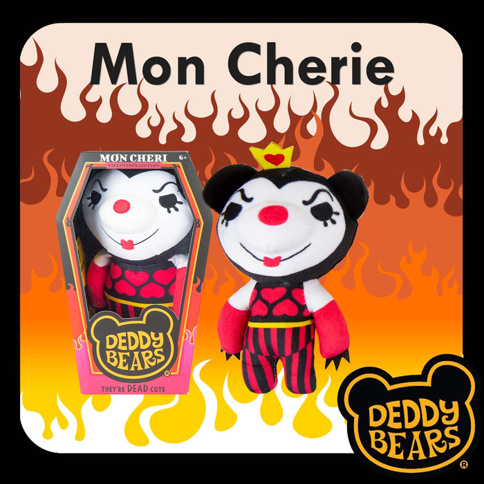 Deddy Bears - Valentines Mon Cherie Soft Toy 30cm x 12.8cm Multicolour X 1
