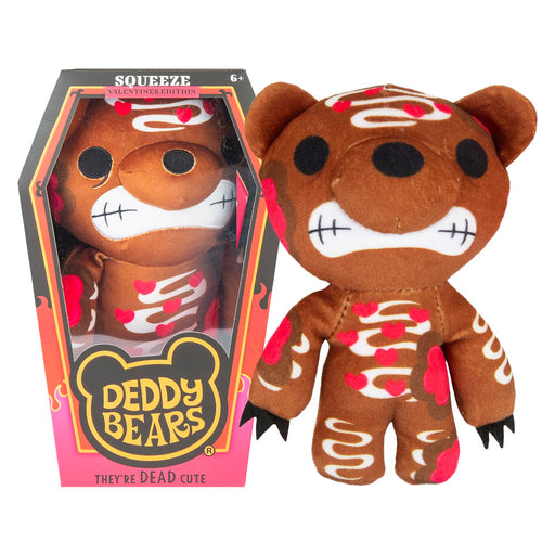 Deddy Bears - Valentines Squeeze Soft Toy Multicolour