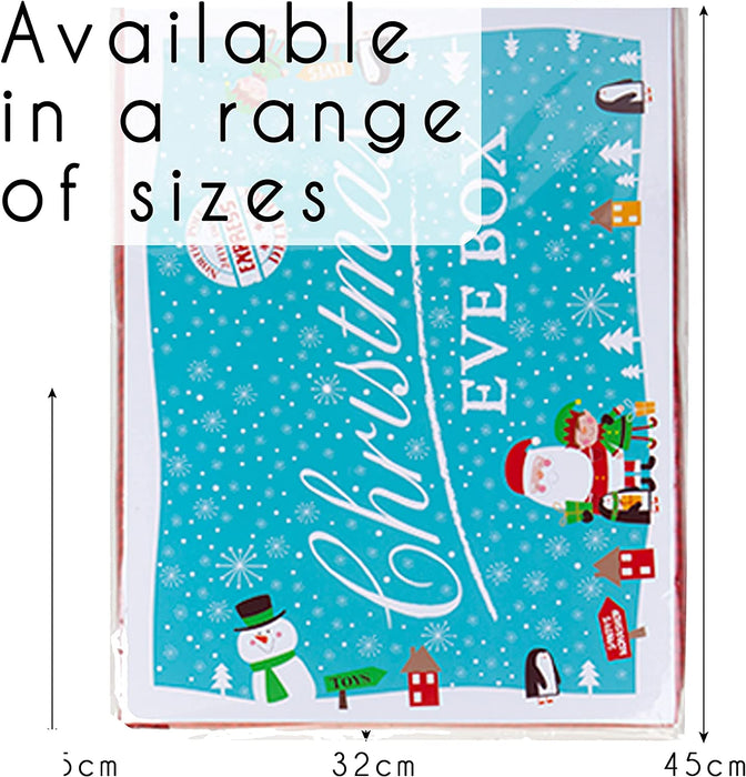 Blue Character Christmas Eve Box - Small, Elf Delivery Box, Xmas