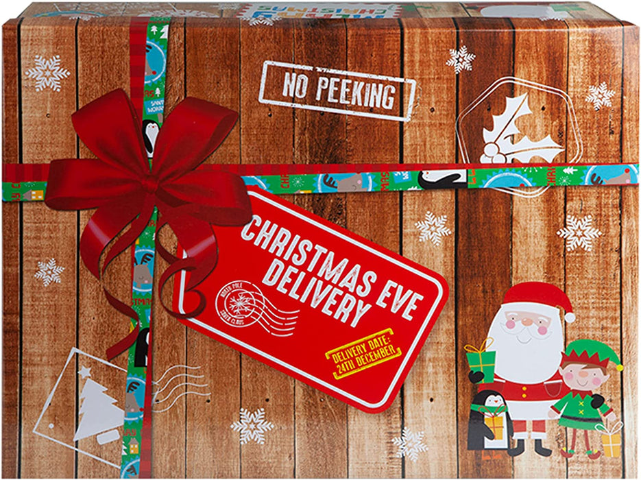 Christmas Eve Delivery Box - Medium, Elf Delivery Box, Xmas