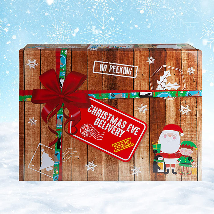 Christmas Eve Delivery Box - Medium, Elf Delivery Box, Xmas
