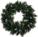 Snow Effect Christmas Large Garland For Front Door, Xmas