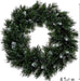 Snow Effect Christmas Large Garland For Front Door, Xmas