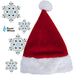 Luxury Plush Santa Hat, Christmas, Festive