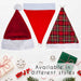 Luxury Plush Santa Hat, Christmas, Festive
