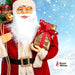 Luxury Standing Red Father Christmas Figure 90cm