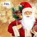 Luxury Standing Red Father Christmas Figure 90cm