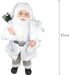 Luxury Grey Father Christmas Figure 45cm