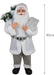 Luxury Grey Father Christmas Figure 90cm