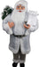 Luxury Grey Father Christmas Figure 110cm