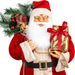 Luxury Red Father Christmas Figure 110cm
