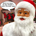 Dancing Father Christmas Decoration, Singing Santa Claus Figure 1. 5M