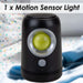 Orma Motion Sensor Light 3 Watt Cob Motion Black - 11cm x 7cm