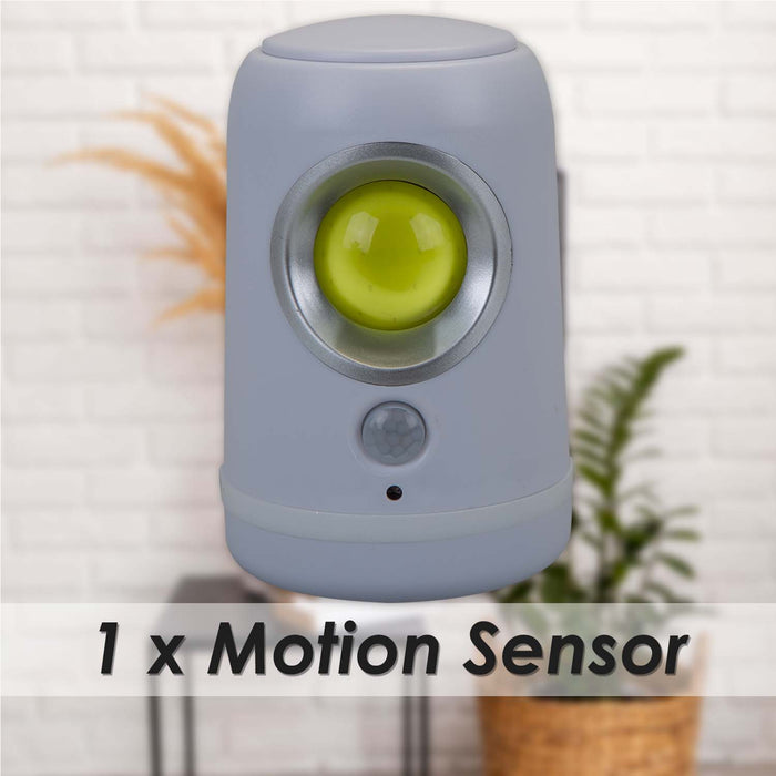 Orma Motion Sensor Light 3 Watt Cob Motion Grey - 11cm x 7cm