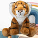 Tiger Premium Soft Toy Wildlife Zoo Animals Orange - 30cm x 12cm