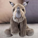 Rhino Premium Soft Toy Wildlife Zoo Animals Grey - 30cm x 12cm