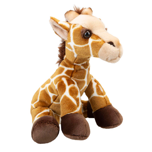 Giraffe Premium Soft Toy Wildlife Zoo Animals Yellow - 30cm x 12cm