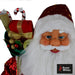 Luxury Red Sequin Father Christmas Figure 40cm