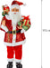 Luxury Red Sequin Father Christmas Figure 90cm